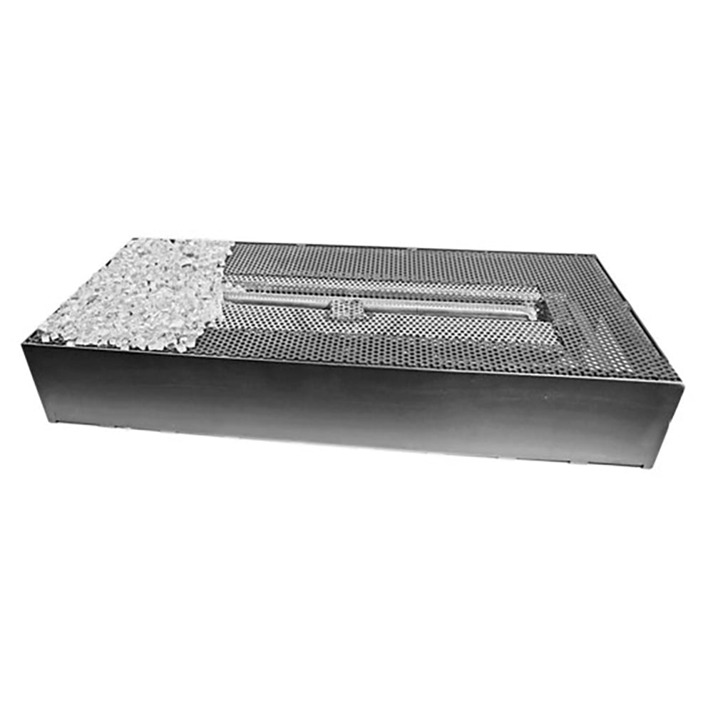 Grand Canyon Vented Bedrock Contemporary Linear Electronic Ignition Drop-In Gas Burner Kit (BEDROCK-CONT)