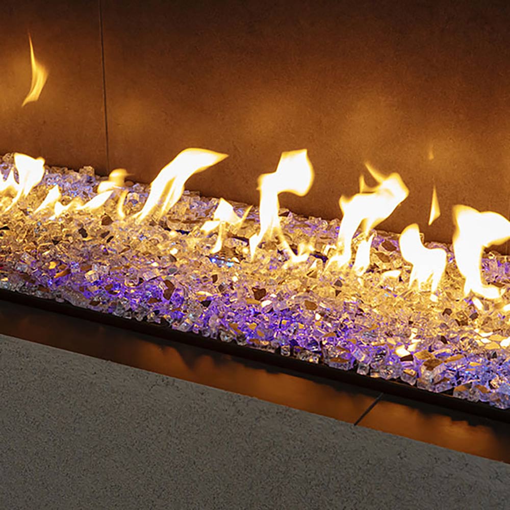 Grand Canyon Vented Bedrock Contemporary Linear Electronic Ignition Drop-In Gas Burner Kit (BEDROCK-CONT)