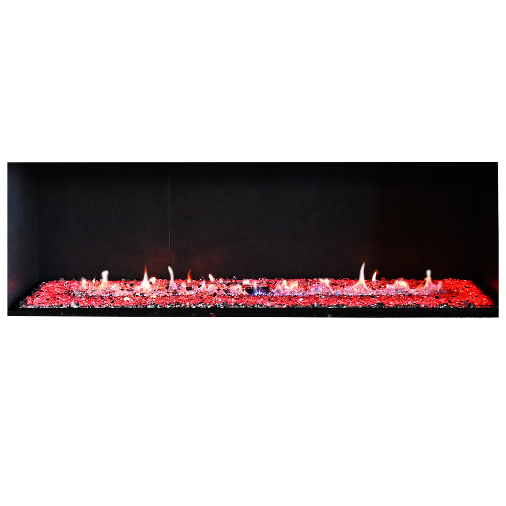Grand Canyon Vent-Free Bedrock Contemporary Linear Electronic Ignition Drop-In Gas Burner Kit (BEDROCK-VF)