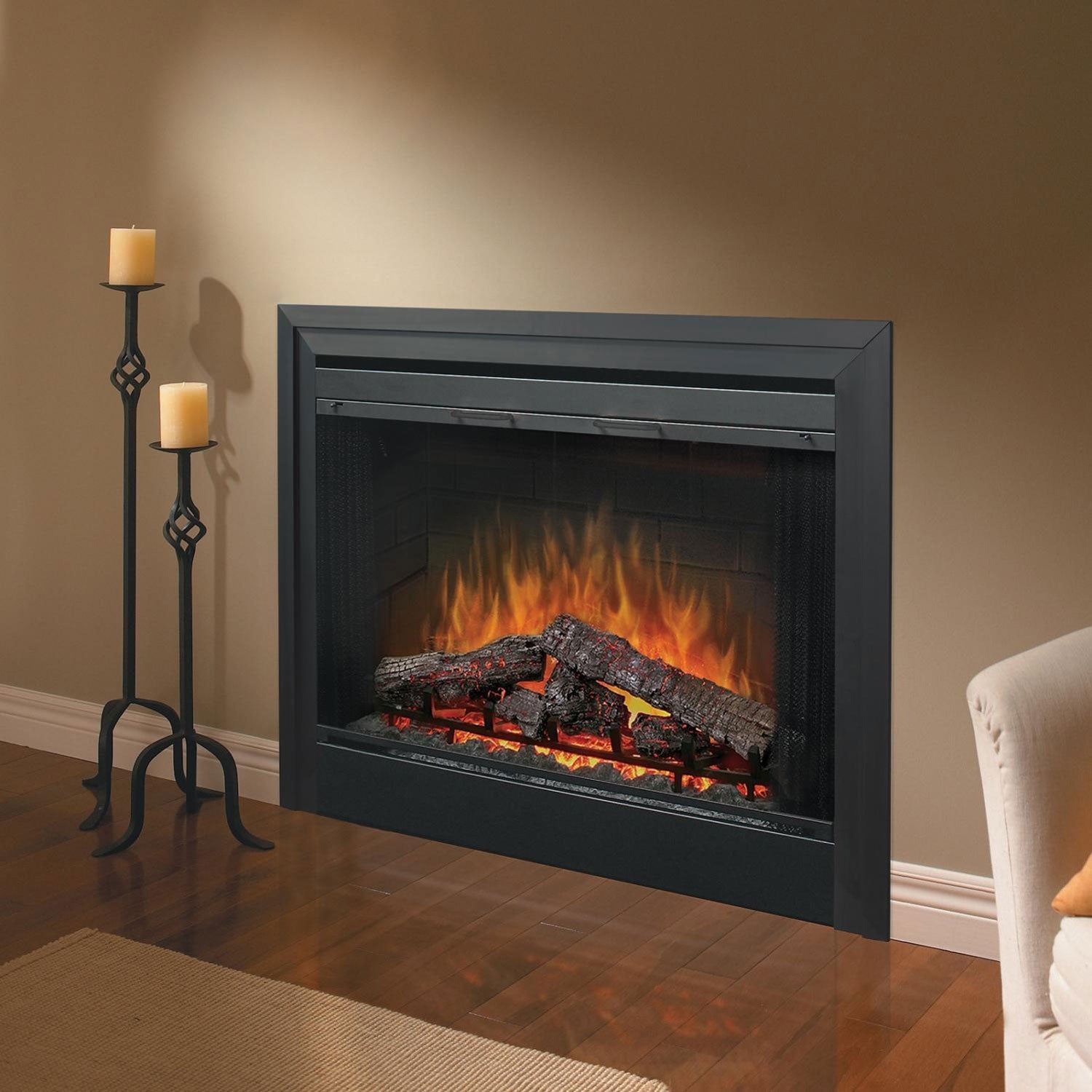 Dimplex Deluxe Built-In Electric Fireplace, 39-Inch