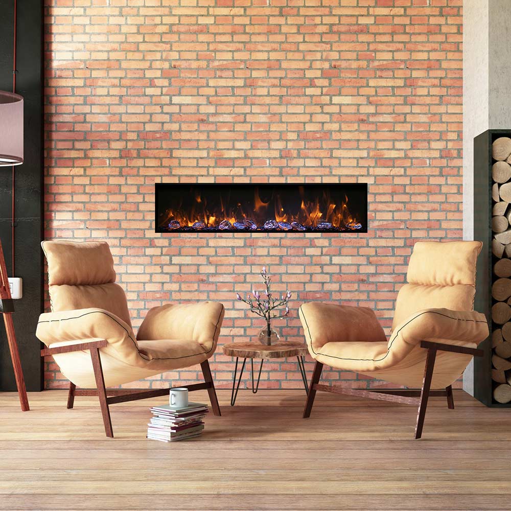 Amantii Panorama Deep Built-In Smart Electric Fireplace