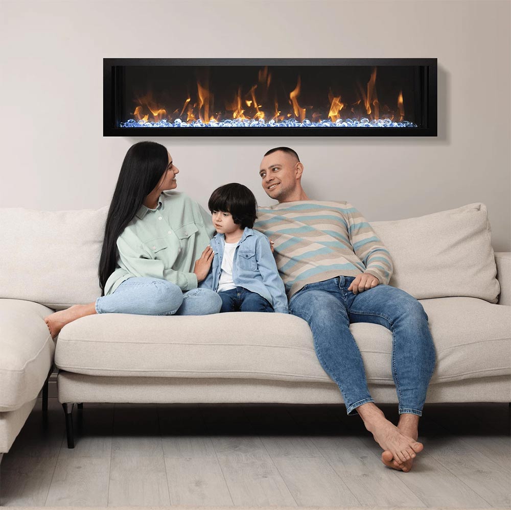 Amantii Panorama Slim Built-In Smart Electric Fireplace