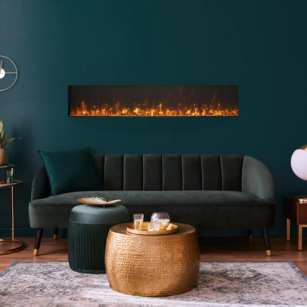 Amantii Panorama Extra Slim Built-In Smart Electric Fireplace