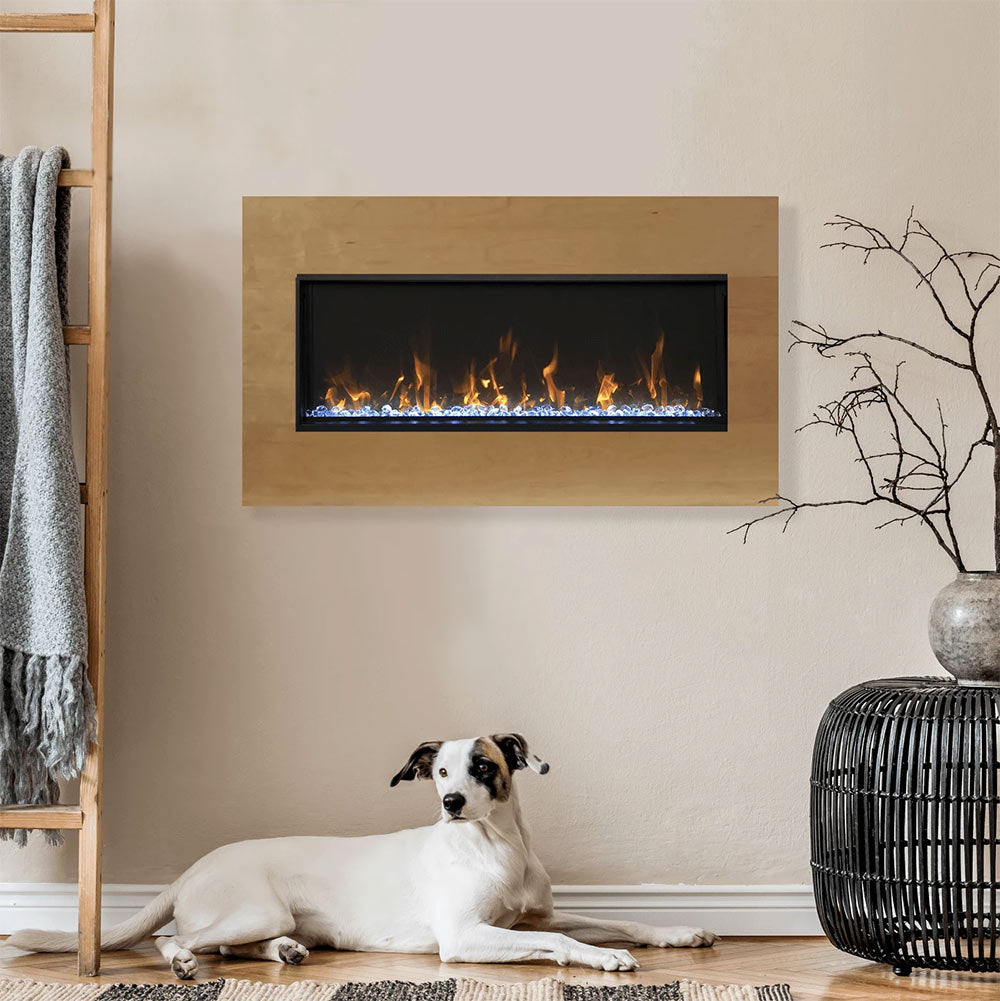 Amantii Panorama Extra Slim Built-In Smart Electric Fireplace