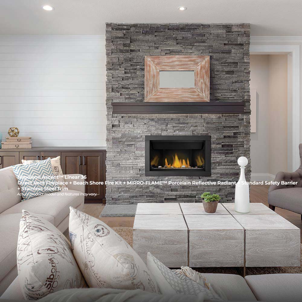 Napoleon Ascent Direct Vent Gas Fireplace - Thumbnail 3