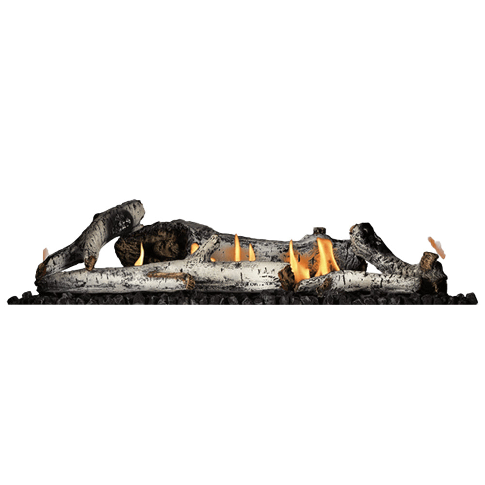 Napoleon Birch Log Kit for Ascent Linear Premium Series 42-Inch Direct Vent Gas Fireplace