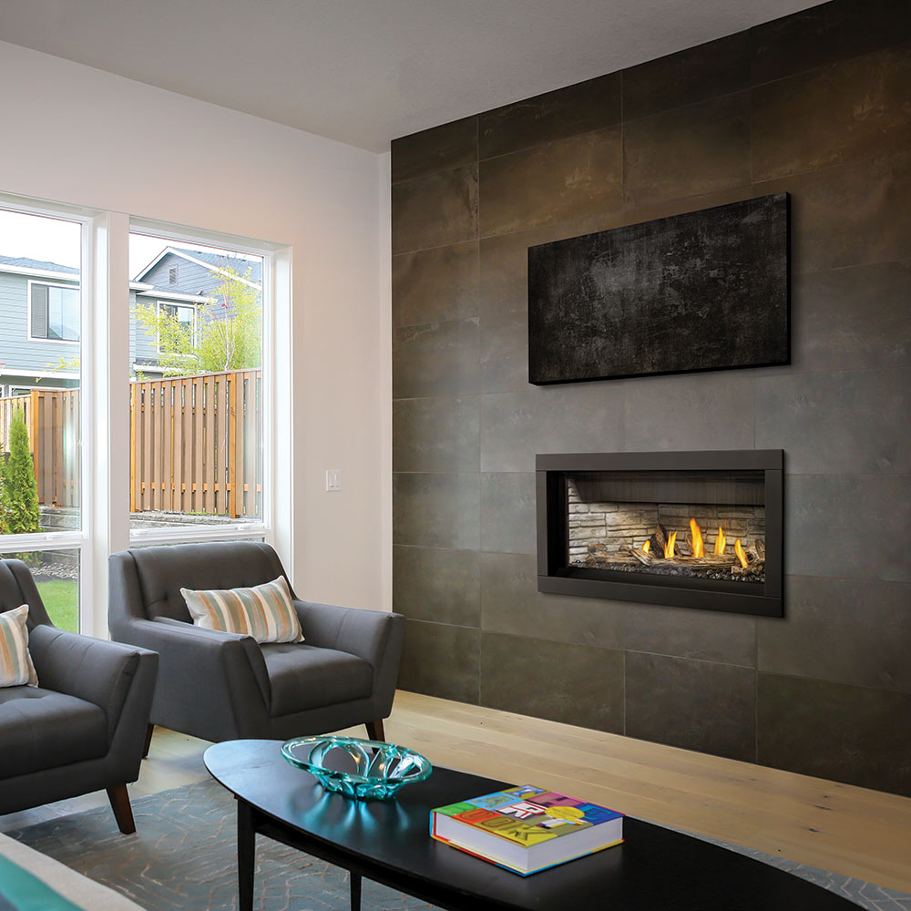 Napoleon Ascent Linear Premium Series EI 46in DV Gas – Fireplaces