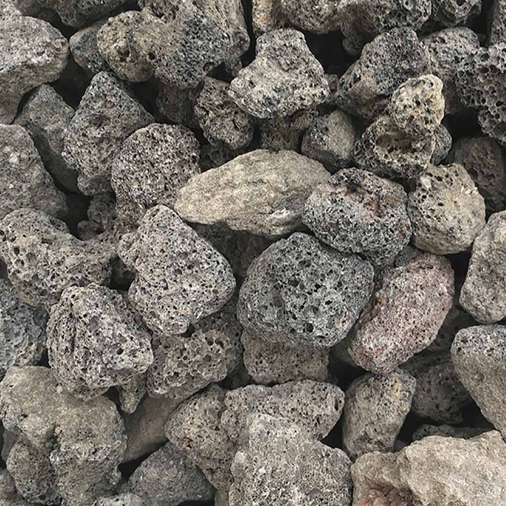 Warming Trends 47-Pounds of 1-1.5 Inch Black Lava Rock