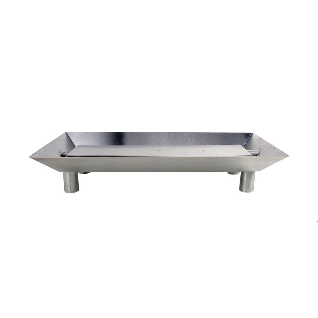 Rasmussen DF-SS-EPR-Kit Double Sided Evening Prestige Series Stainless Steel Fireplace Log Set