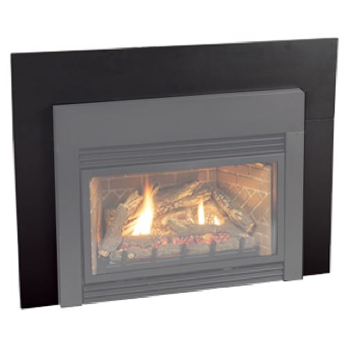 White Mountain Hearth 3-Piece Hammered Pewter Steel Frame for DVD32 Fireplaces