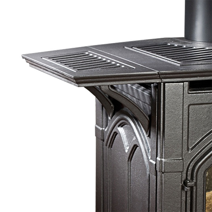 White Mountain Hearth CSSHLF Cast Iron Stove Shelf Kit
