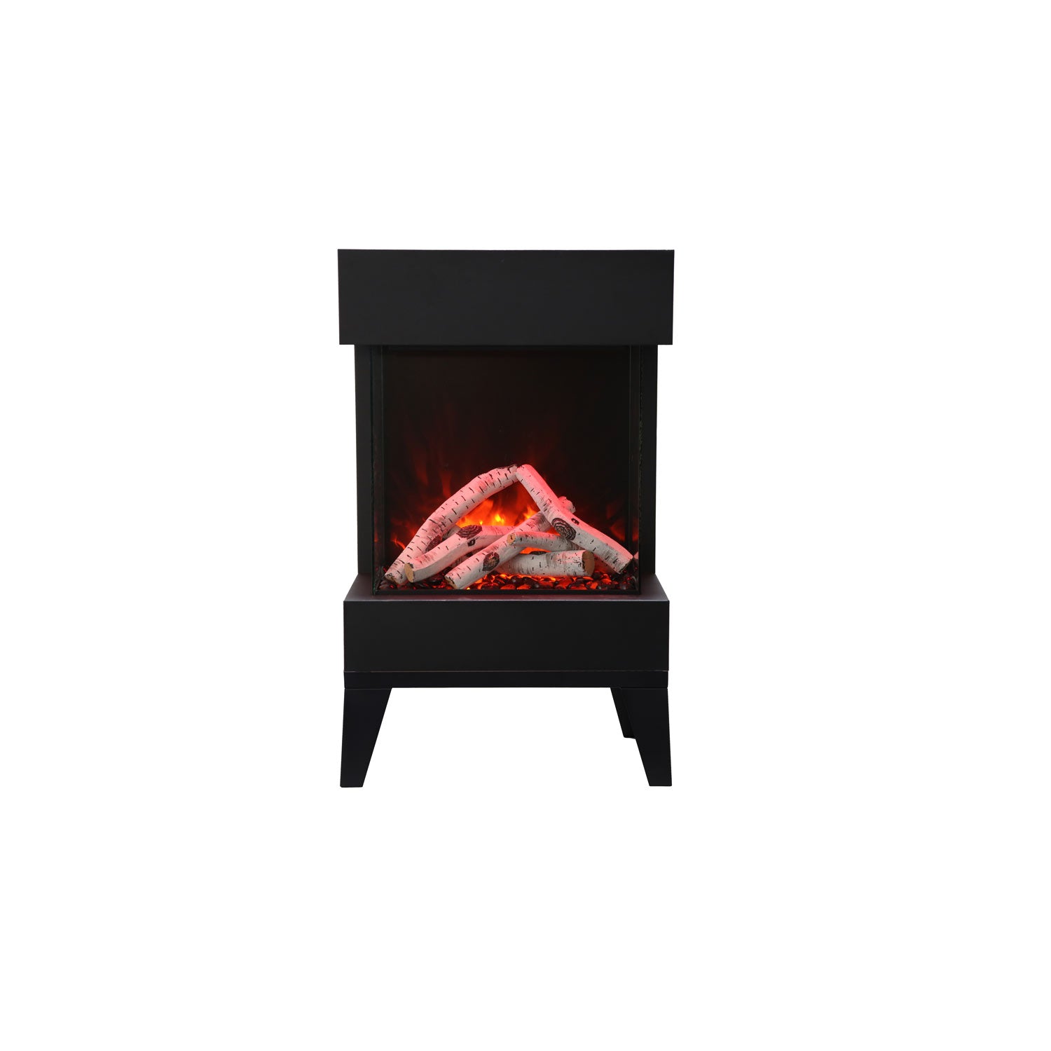 Amantii Leg Base for 2025WM Electric Fireplace, 20-Inch
