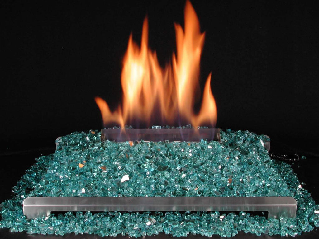 Rasmussen DF-AFM20-SS Alterna Ventless FireGlitter Stainless Steel Double Sided 20-Inch Burner Kit