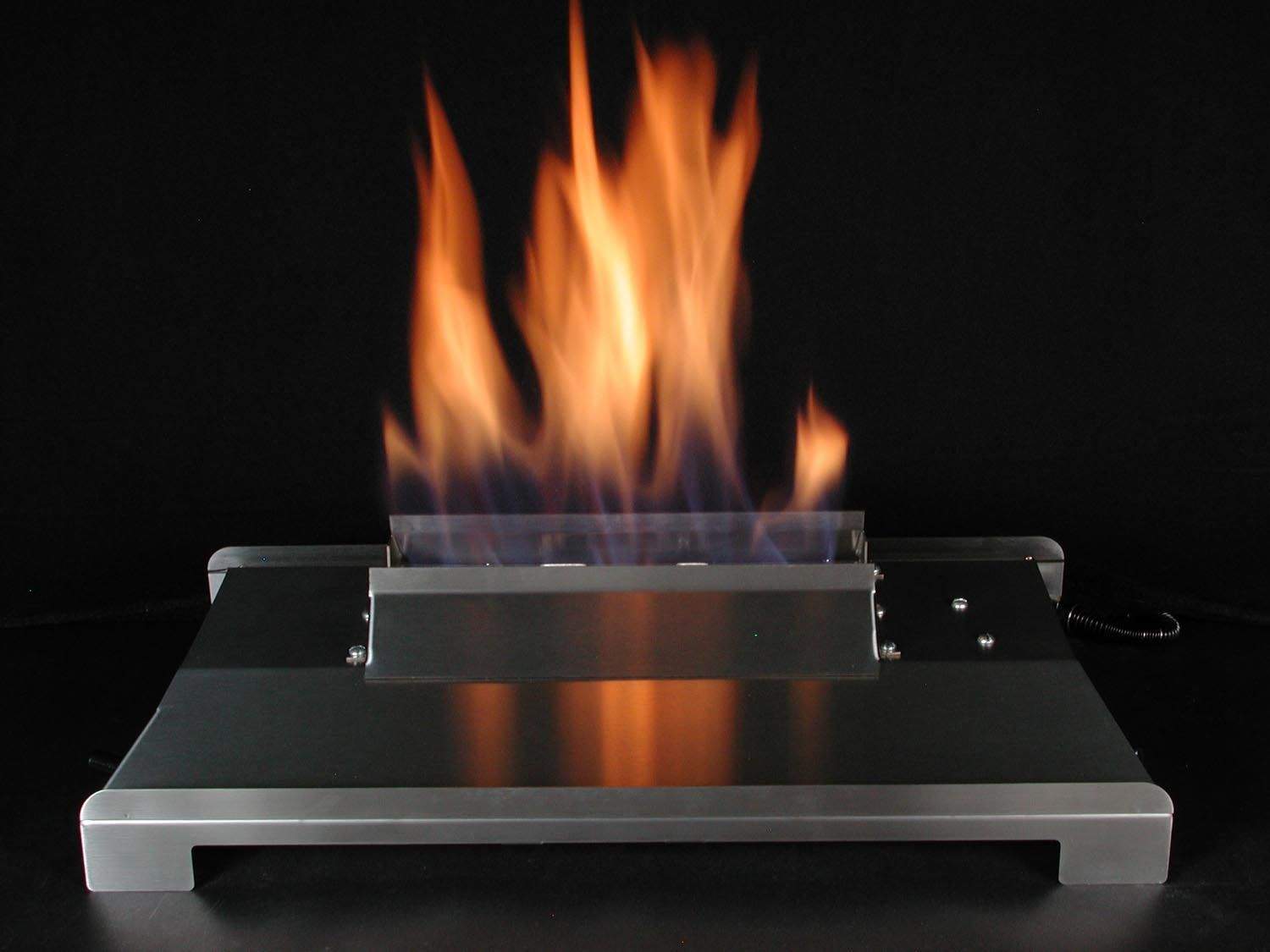 Rasmussen DF-AFM20-SS Alterna Ventless FireGlitter Stainless Steel Double Sided 20-Inch Burner Kit