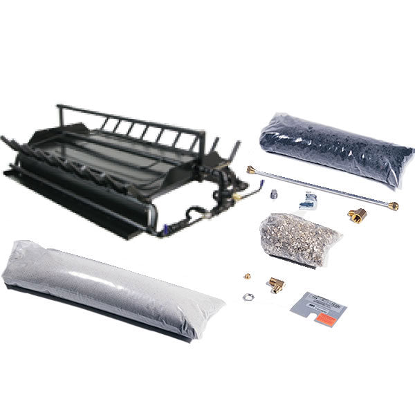 Rasmussen Double Sided Multi-Burner and Grate Kit – Fireplaces Direct