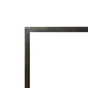 Beveled window frame with oil-rubbed bronze finish