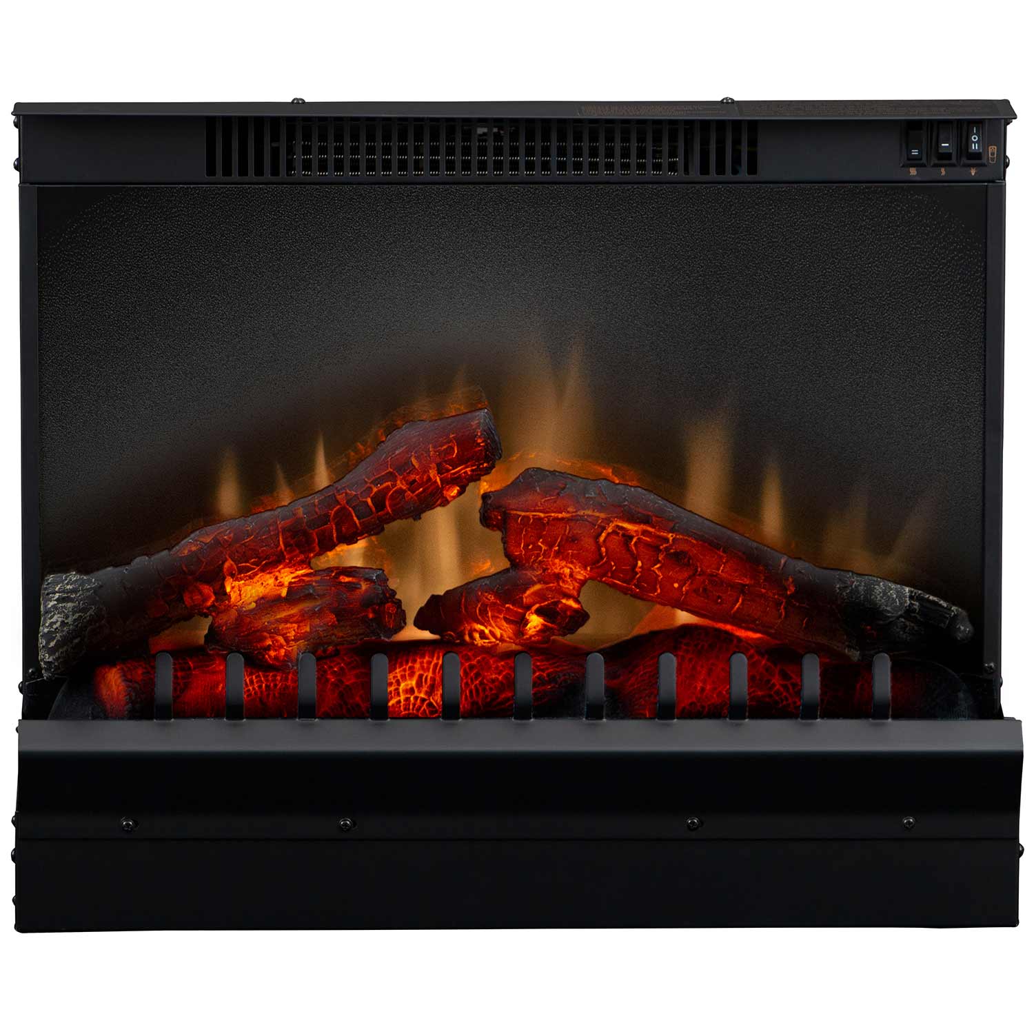 Dimplex Deluxe Fireplace Insert with Logs, 23-Inches