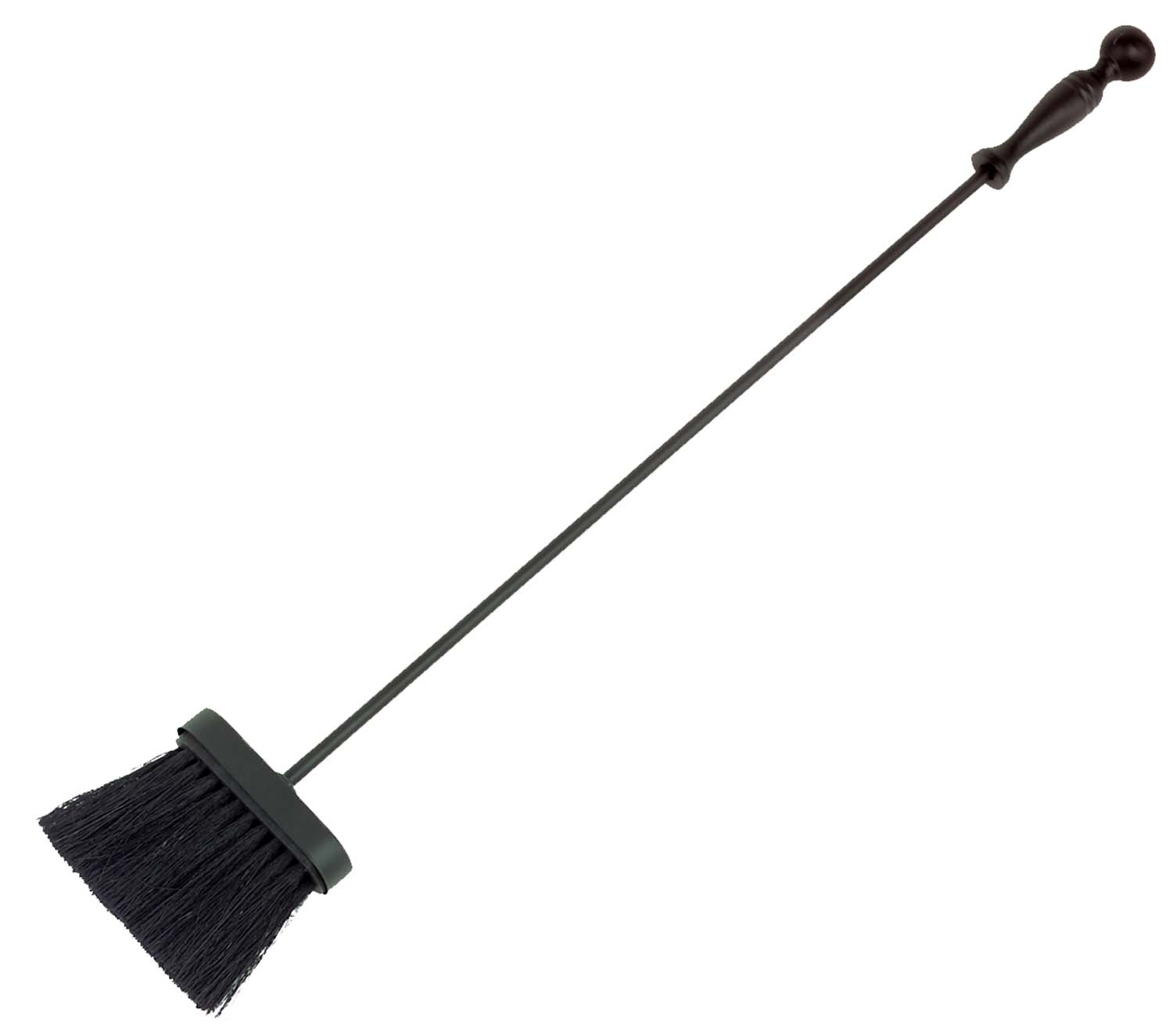 27-inch individual brush with dark bristle head and long handle
