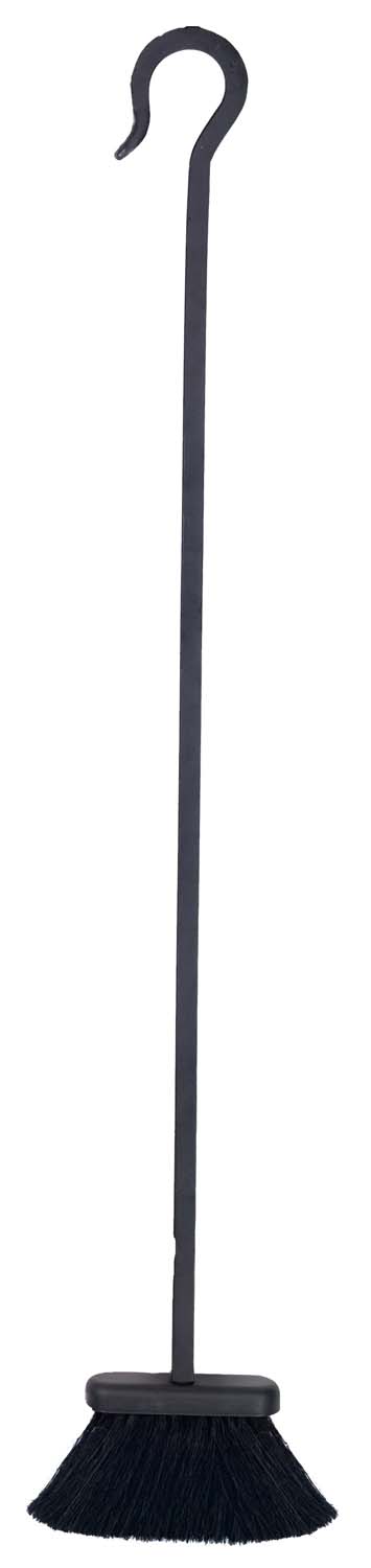 Dagan individual brush with long handle and dark bristle head, 39 inches