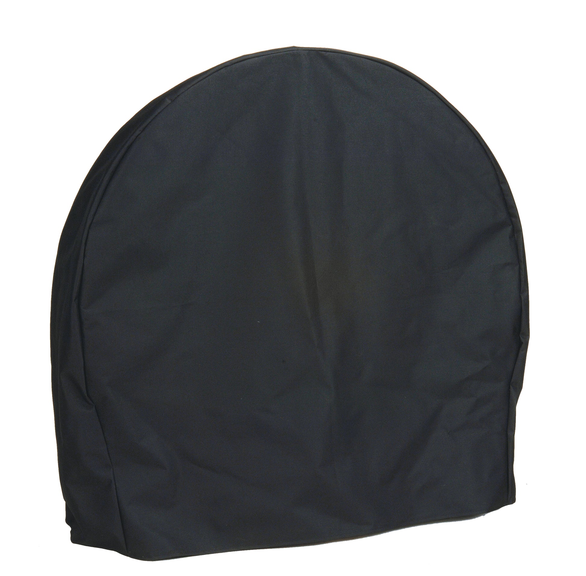Dagan black log hoop cover, arched fabric, 50x24 in.