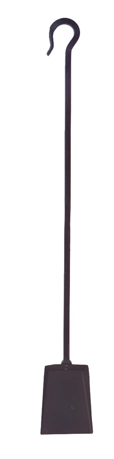 39-inch shovel with dark handle and flat square blade