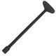 Gas valve key with 5/16-inch socket, black finish, 8-inch handle