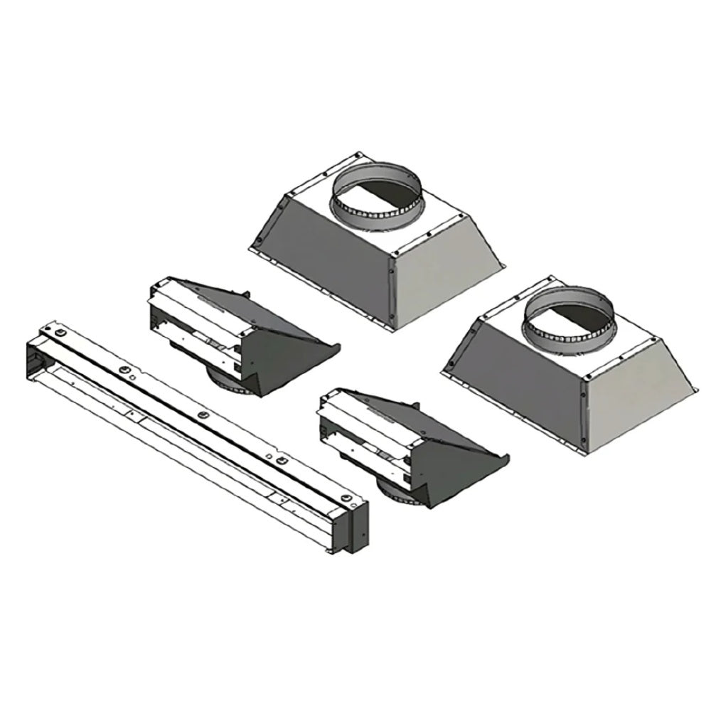 Napoleon Ducted Heat Management Front Discharge Kit for Altitude X Gas Fireplace