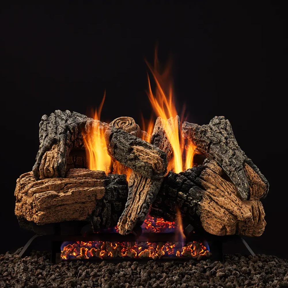 Majestic Duzy Vented Gas Log Set