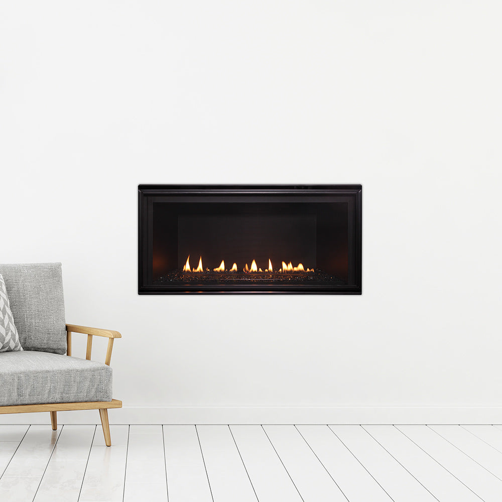 Majestic 36-Inch Direct Vent Linear Gas Fireplace with IntelliFire Ignition