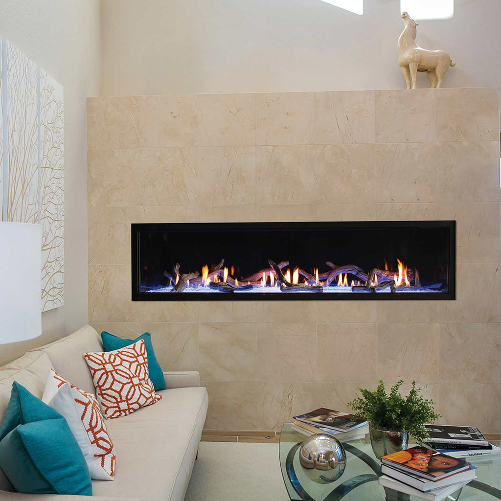 White Mountain Hearth DVLL72 Boulevard Direct Vent Linear Fireplace, 72-Inches