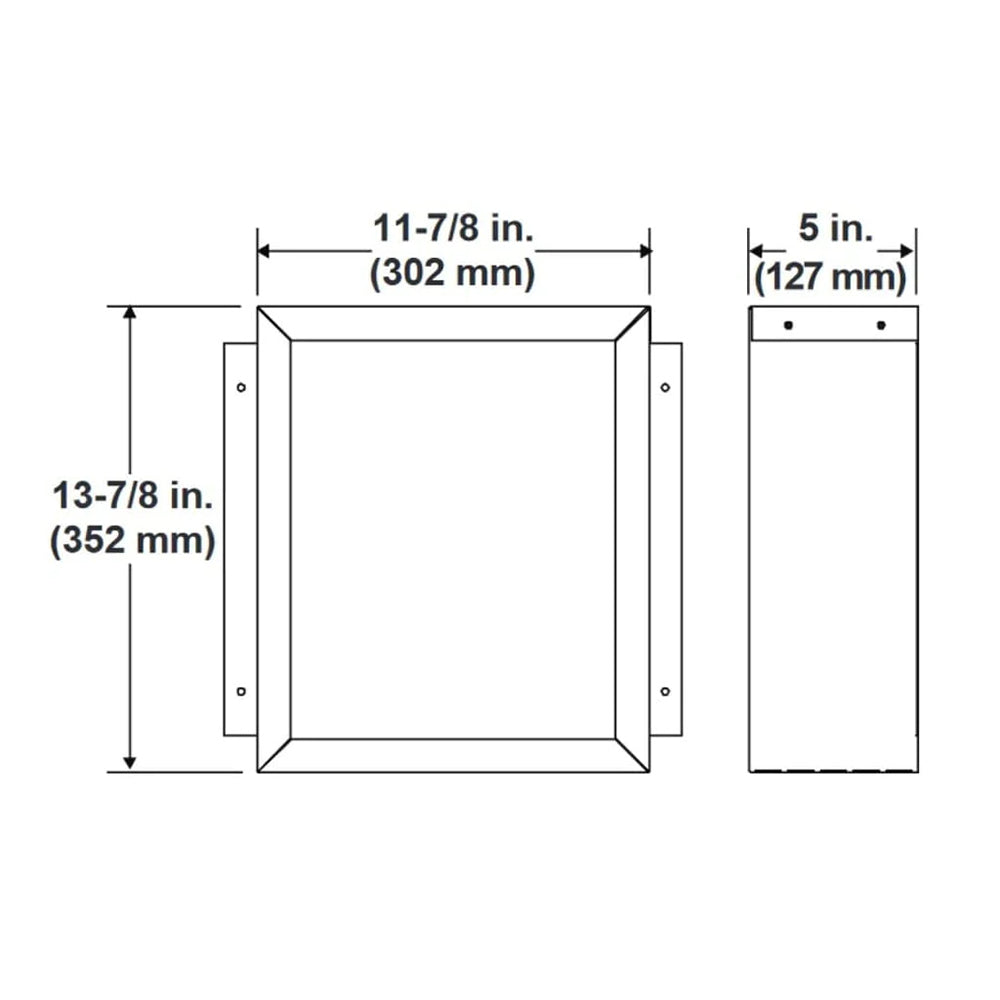 Majestic 12x14-Inch Brick Extension Kit, Multi-Pack of 10