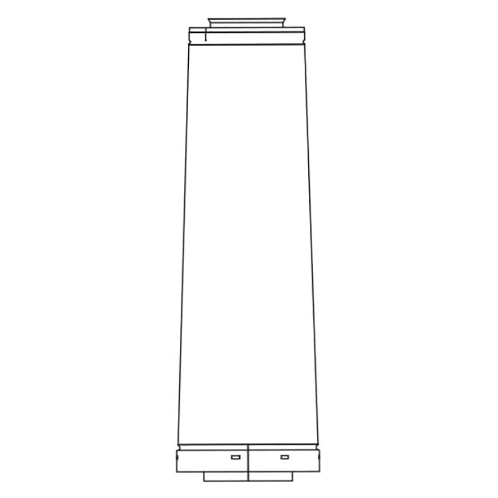 Cylindrical DVP to SLP adapter sleeve with end connectors