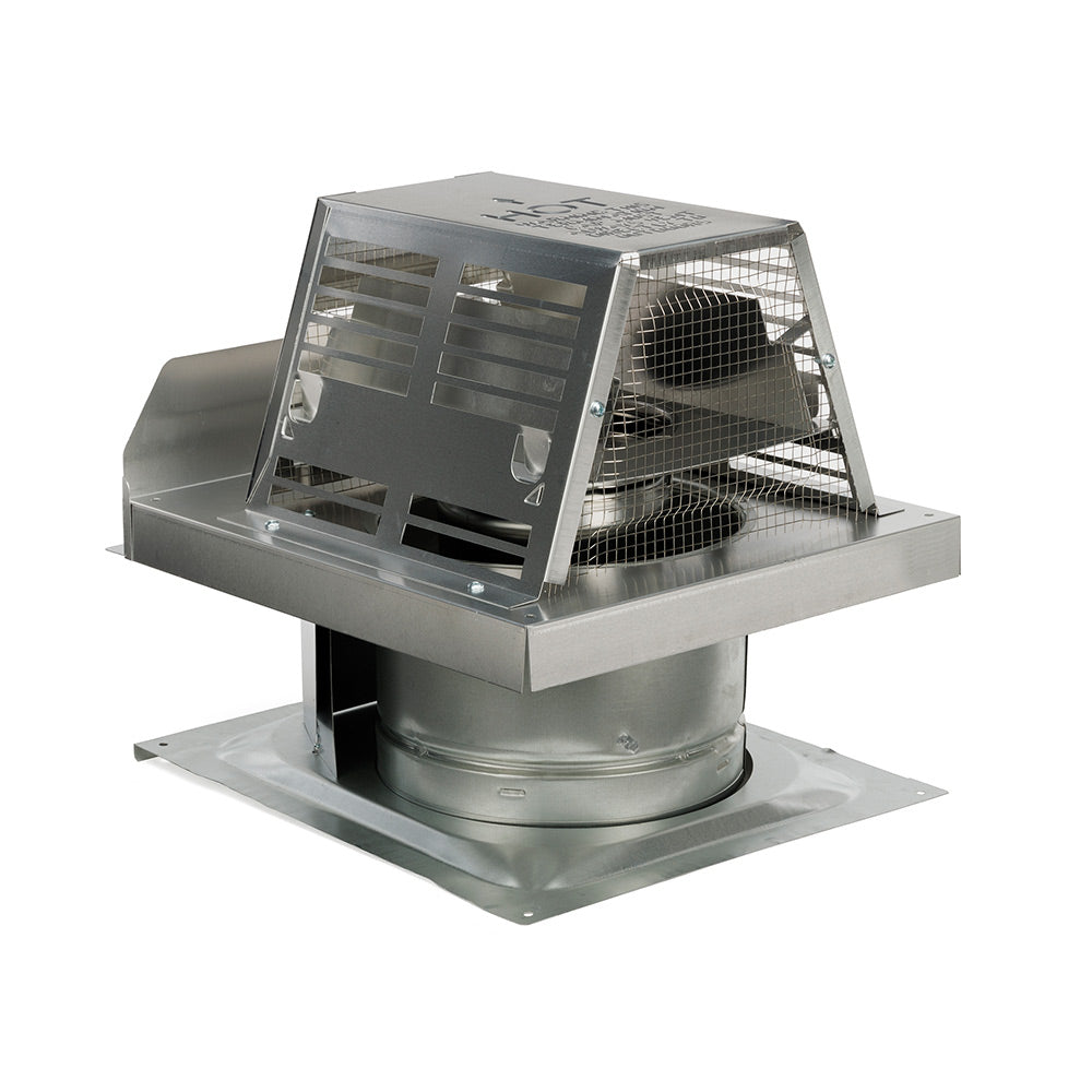 Stainless steel termination cap with wire guard and short flue outlet