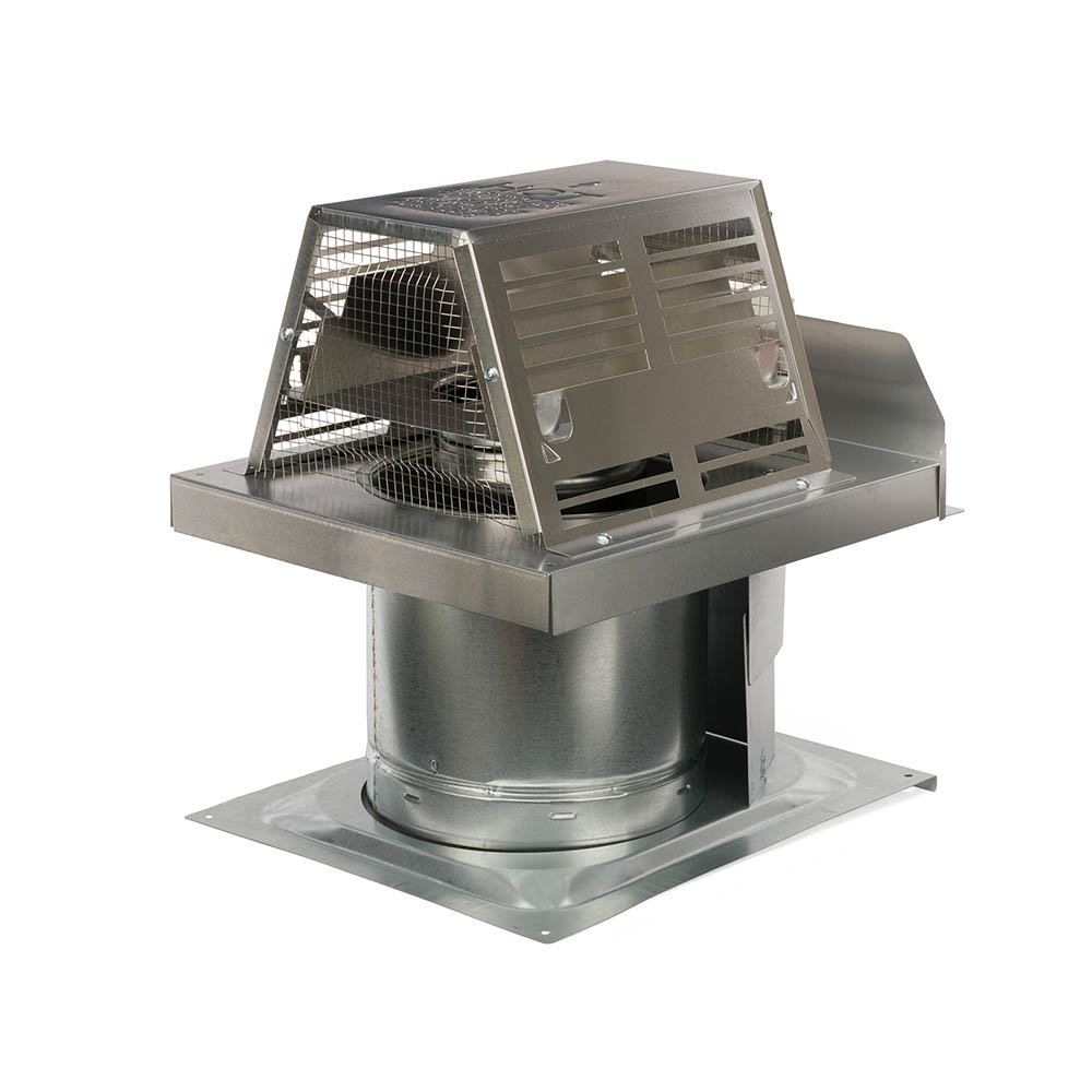 Stainless steel horizontal flue termination kit with guard screen and base flashing