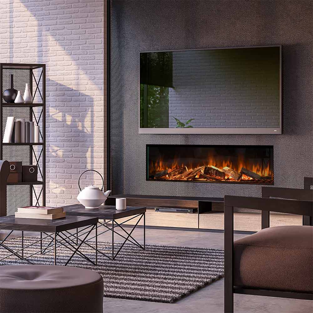 Ortal Evonic E-Lectra 60-Inch Linear Electric Fireplace