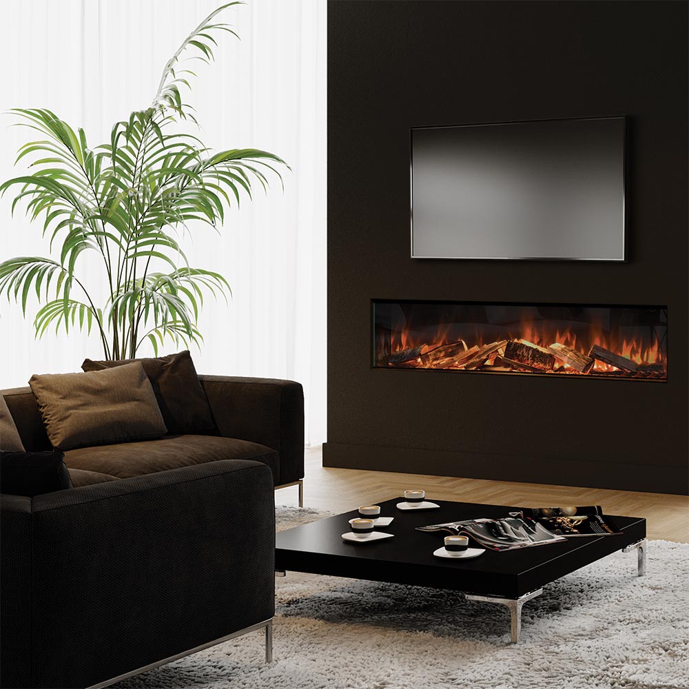 Ortal Evonic E-Lectra 70-Inch Linear Electric Fireplace