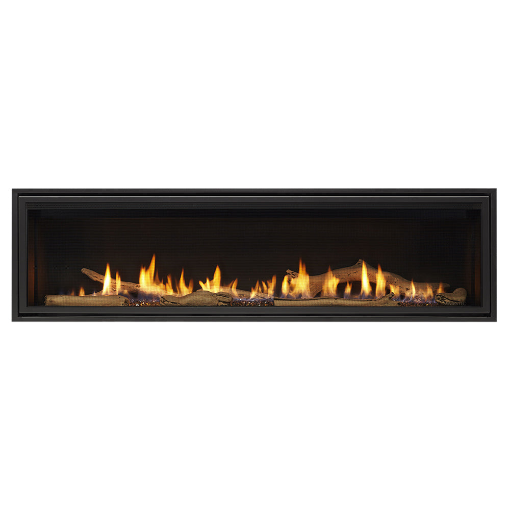 Majestic Echelon II 60-Inch Direct Vent Gas Fireplace with LED Lighting & Remote Control