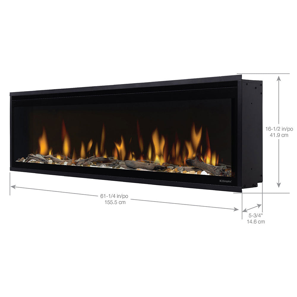 Dimplex Ignite Evolve 60-inch Built-in Linear Electric Fireplace