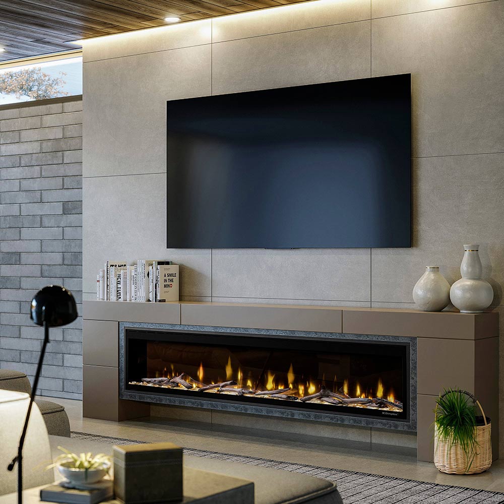 Dimplex Ignite Evolve 74-inch Built-in Linear Electric Fireplace