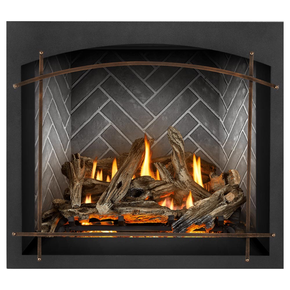 Napoleon EX42xTEL Elevation X Series Electronic Ignition 42-Inch Direct Vent Gas Fireplace