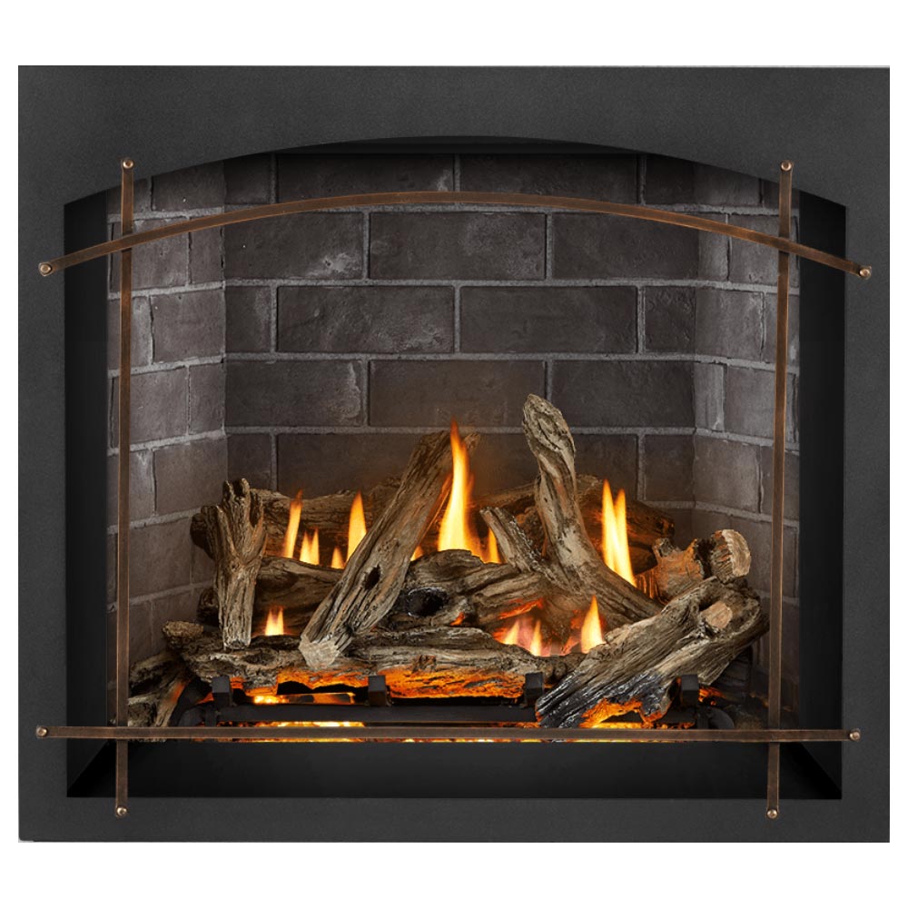 Napoleon EX42xTEL Elevation X Series Electronic Ignition 42-Inch Direct Vent Gas Fireplace
