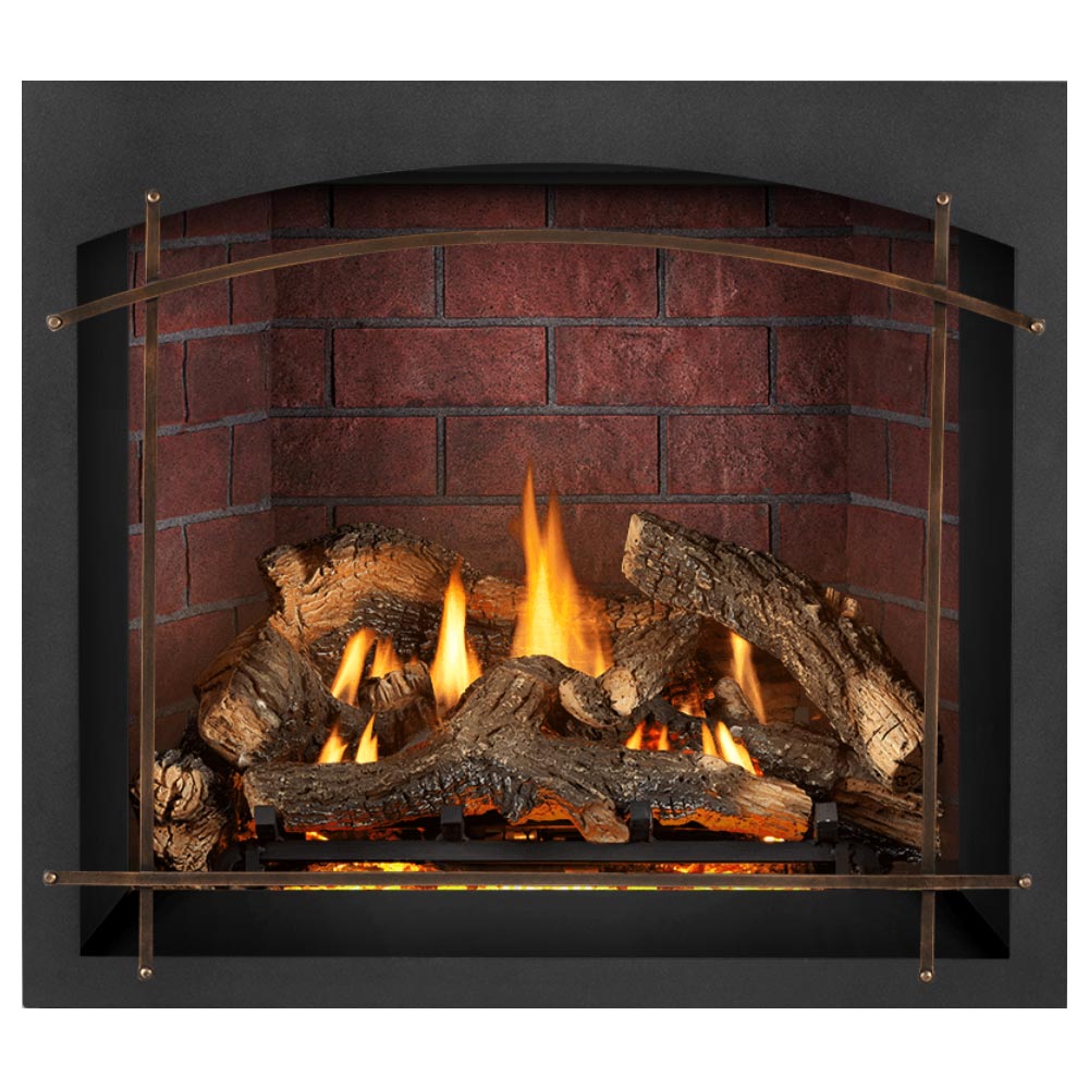 Napoleon EX42xTEL Elevation X Series Electronic Ignition 42-Inch Direct Vent Gas Fireplace