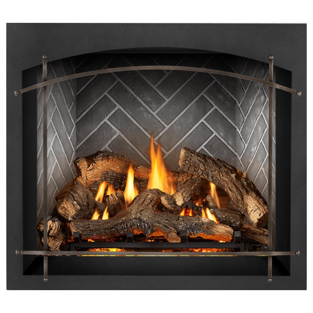 Napoleon EX42xTEL Elevation X Series Electronic Ignition 42-Inch Direct Vent Gas Fireplace