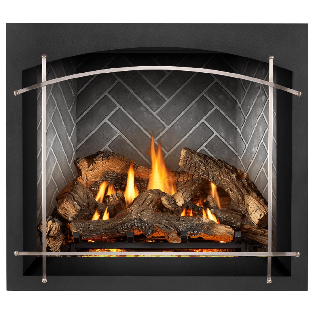 Napoleon EX42xTEL Elevation X Series Electronic Ignition 42-Inch Direct Vent Gas Fireplace