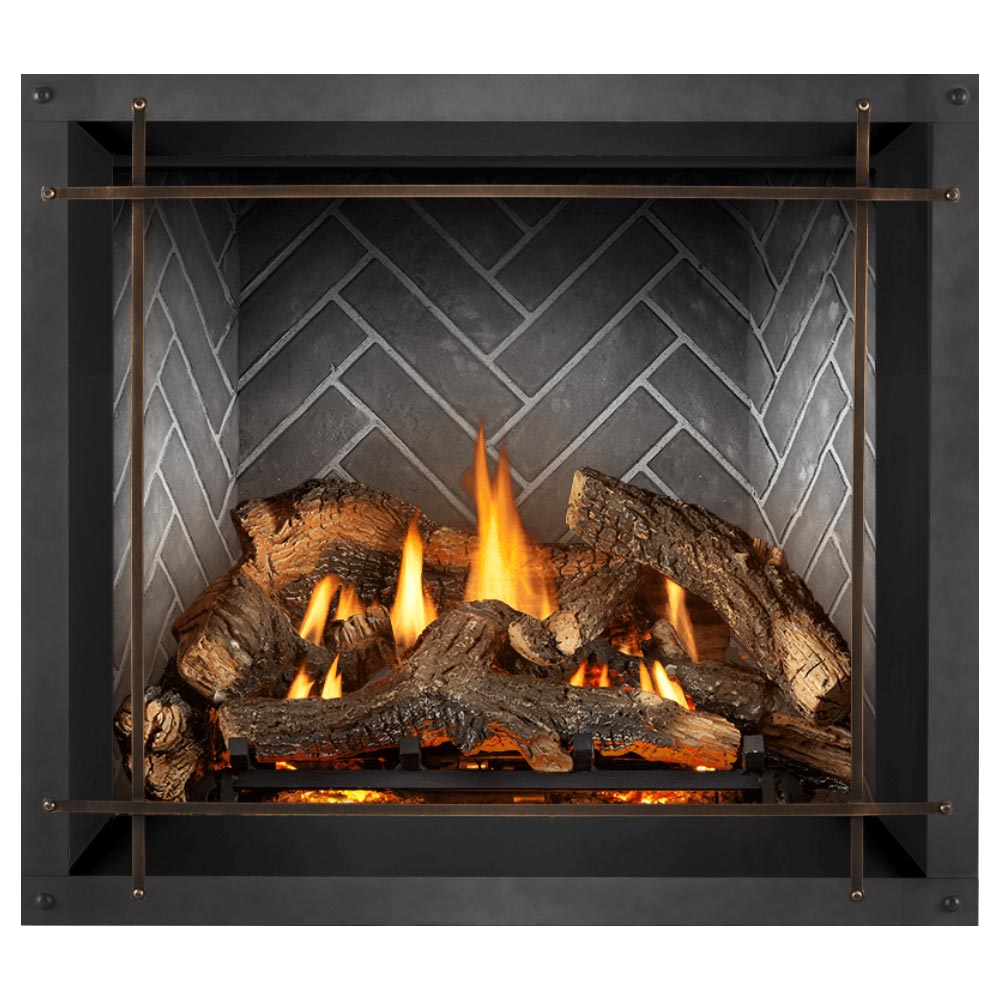 Napoleon EX42xTEL Elevation X Series Electronic Ignition 42-Inch Direct Vent Gas Fireplace