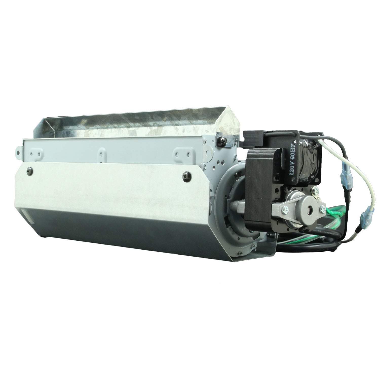 Skytech replacement fan unit with metal housing, motor and wiring harness