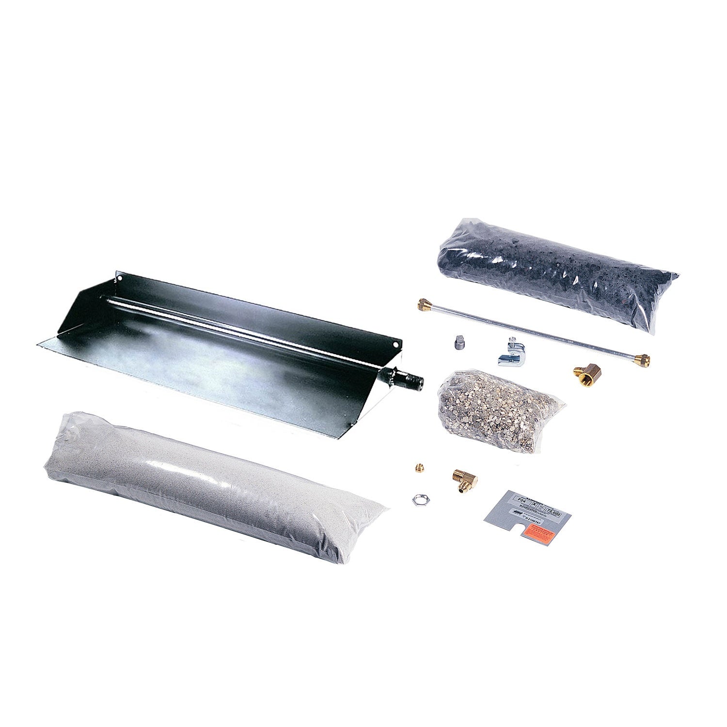Rasmussen F-SS Flaming Ember Vented Fireplace Burner Kit