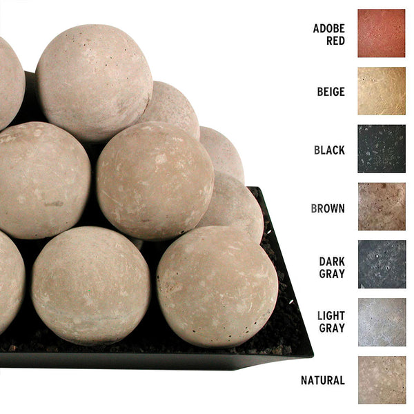 Rasmussen 4-Inch Smooth Vented FireBalls Custom Pan Burner Kit