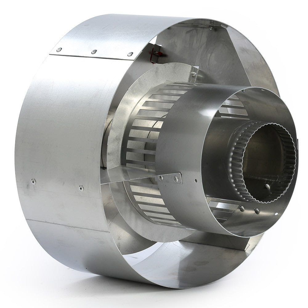 Stainless steel convertible vertical chimney vent termination with round outlet collar