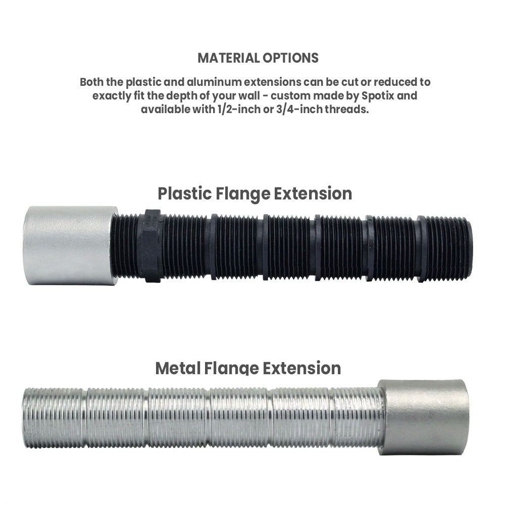 Spotix 6-Inch Adjustable Flange Extension
